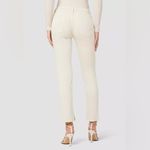 Hudson Jeans NWT Hudson Nico Mid-Rise Straight Ankle Jean with‎ Slit Hem in Moonbeam Size 32 Photo 1