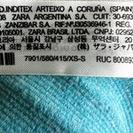 ZARA  Seamless Asymmetric Dress One Shoulder Bodycon Ribbed Knit Neon Blue XS-S Photo 3