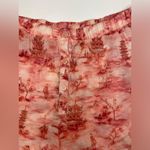 ZARA  Women’s Coral Patterned Pajamas Shorts Size‎ M Photo 4