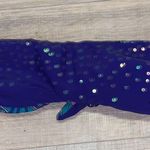 The Bikini Lab  reversible blue sequined & floral bikini swim suit Photo 5