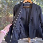Banana Republic Women's Black Marzotto Italian Wool Blazer Size 8 Photo 2
