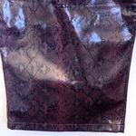 NWT Atoir Self Defined Skirt in Burgundy Python Size 4 Photo 8