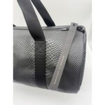 Ampersand As Apostrophe Leather OG Duffle Bag – Black Python (NWT) Photo 5