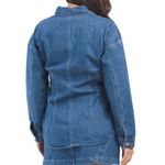 Torn By Ronny Kobo Stylish Denim button up blouse NEW Photo 3