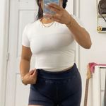 ZARA White Cropped Shirt Photo 0