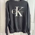Calvin Klein Jeans CK black sweatshirt size medium Photo 0