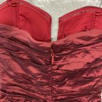 BCBGMAXAZRIA  Ruby Tristina Mini Strapless Ruched Cocktail Dress Photo 6