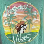 Buc-ee's  Women’s Summer Graphic Sleeveless Round Neck Tank Top Sz Large NWOT Photo 6