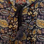 Johnny Was  PERFECT SHAPE Patterned Hoodie Size M Photo 3