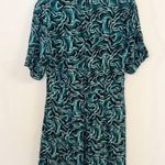 Whistles Asos Watercolour Zebra Print Dress Button Front V Photo 8