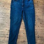 American Eagle dark wash highest rise normcore 10 short jeggings Photo 0