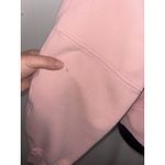 Lululemon Scuba Hoodie Womens M/L Pink Oversized Half Zip Some Staining Shown Photo 2