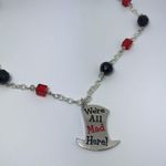 A.L.C. Wonderland Mad Hatter Necklace Neck Photo 3