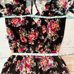Show Me Your Mumu  Kelsey Velvet Floral Romper Size Small Casual Photo 7