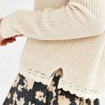 Kimchi Blue Cropped Crochet Trim Sweater Photo 1