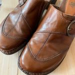 Earth Origins Gabby Clogs Brown Leather Mules Women’s Size 9.5 Slip On Shoes Photo 6