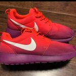 Nike  Roshe Purple pink ombré running shoes Photo 2