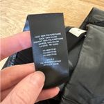 Wilfred  - Faux Leather Flare Pants in Black Photo 3