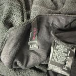 La Moda Black Keyhole Tunic Dress Size L XL Sharkbite Hem Whimsigoth Flowy Size L Photo 8