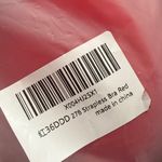 Dvpol Women Longline Strapless Bra Back Smoothing Support. Size 36DDD Red Photo 1