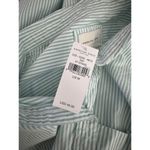 American Eagle NWT  Oversized Oxford Button Down Women’s Striped Shirt Medium Photo 4