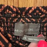 Urban Outfitters  Veronica Ruched Geo Print Midi Dress in Red Multi Size‎ Large Photo 7