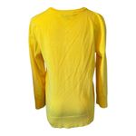 Cable & Gauge Mustard Yellow Knit Button Cardigan Sweater Textured Small S Photo 3