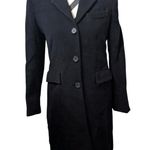 Banana Republic Vintage  Made in Italy Wool Angora Rabbit Fur Coat, Size S Photo 0