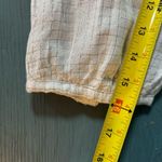 Free People  White Embellished Peplum Blouse | Size Small Photo 9