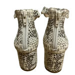 INC  Ankle Buckle Animal Print Sandals Photo 3