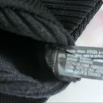 ZARA black knit ribbed bat sleeve sweater size Small Photo 7