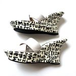 Stuart Weitzman Leather Graffiti Print Logo Sandals Wedges Size 8 Photo 4
