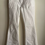 frame denim Frame Le High Flare Denim White Flare Jeans Photo 0