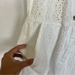 Whistles White Valerie Broderie Jumpsuit Size 2 Photo 4