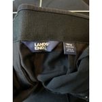 Lands' End  Black High Rise‎ Pintuck Pencil Ankle Pants Women's Size 18W Photo 4
