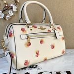 Coach Rowan Satchel With Pop Floral Print c5801 Photo 2
