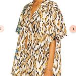Oversized Shirt in Tristan Print Tell Your Friends Tan Size M Photo 1