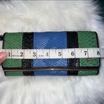 Carpisa Womens Faux Leather Crocodile Embossed Pattern Wallet Tricolor Photo 6