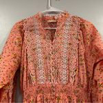 By Timo Eyelet Long Sleeve Cotton Maxi Dress Small S Photo 2