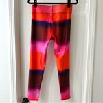 Terez NWOT Women’s Red Pink Purple Gradient Tie Dye Leggings, Size L Photo 5