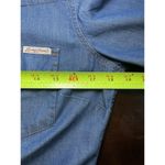 Lucky Brand Shirt Dress Y2K Denim Pearl Snap Western Pockets Chambray Women Sz S Photo 6