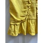 Line and Dot  Crepe Elena Front Ruffle Back Smocked Detail Coquette Top Medium Photo 7