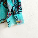 Wrangler Women's Brushpopper Vintage Aztec Button Front Long Sleeve Shirt Small Photo 10