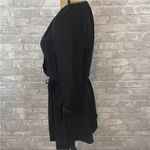 Babaton Aritzia  Black Silk Mini Dress Photo 4