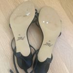 Badgley Mischka  Fiji Stiletto Heel Sandals Black Embellished Strap Ankle Size 10 Photo 2