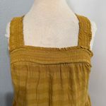 Old Navy  Yellow Bohemian Sleeveless Sundress Layered Midi Dress Size M Photo 2