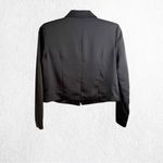 VERO MODA  Black Cropped Satiny Blazer Sz.8 Photo 5