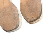 Rebecca Minkoff Sandals Espadrille Black Floral Studded Double Buckle Size 8 Photo 8