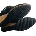 Caslon  black Addison‎ Lea wedge leather booties size 8 Photo 2