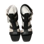 INC International Concepts Parkar Buckle Ankle Strap Dress Sandals Size 7.5 NWB Black Photo 2